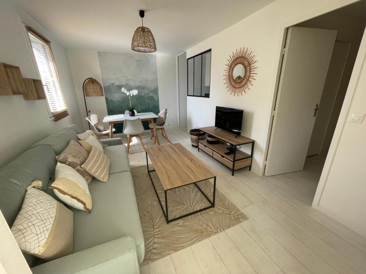 Appartement Le Plein Soleil, Appt 2 pièces terrasse, 600 m de la plage de BLONVILLE SUR MER Extérieur photo